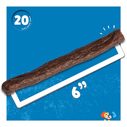 Jack And Pup Bundle - 6" Stick Dog Treats + 6" Antler | 6In Stick Jerky Collagen Dog Trats (20 Pack) | 6In Xl Split Dog Antler (1 Pack) #TOP6