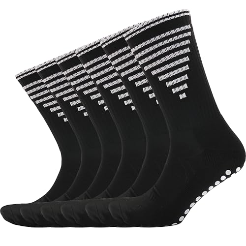 Calcetines de fútbol antideslizantes con agarre de silicona para running y yoga