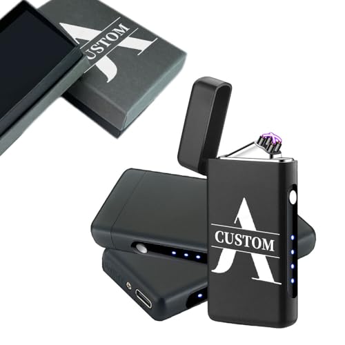 Encendedor Electrónico USB Recargable Uniqora Negro miniatura 5