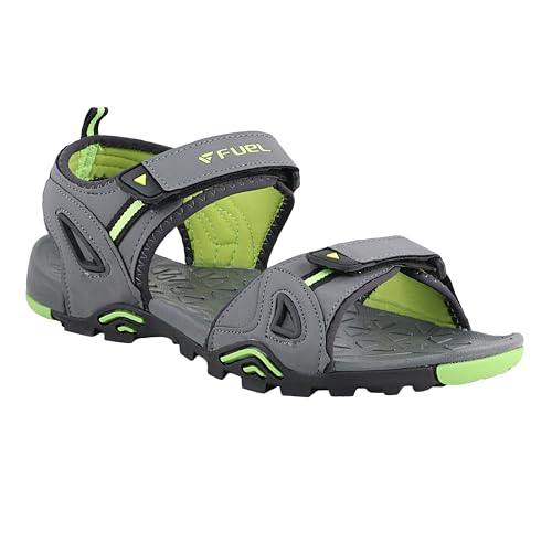 Image of FUEL Thar Sandals & Floaters for Mens & Boys Comfortable & Lightweight Dailywear, Anti-Skid Flexible & Breathable for Running, Walking Stylish Casual Sandal for Outdoor Footwear For Gents
