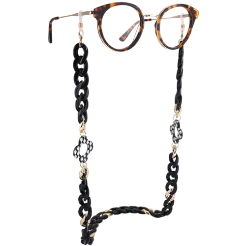 Image of Acrylic Glasses Chain for Women Men Reading Eyeglass Strap Sunglasses Holder Mask Lanyard Chain for Adults