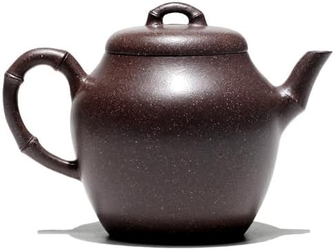 Ceramic Pot Chinese Purple Clay Multifunctional Teapot Home Hand-carved Flower and Bird Teapot Tea Ceremony Supplies Coffee Pot Loose Leaf Tea Steeper Chinese T