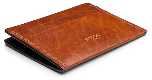 Weekend Wallet Card Case Dolce Matte Leather Amber2