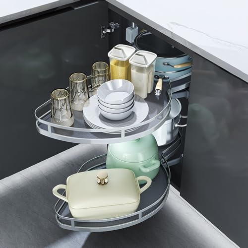 Organisateur de cuisine angle mort pour optimiser vos placards bas