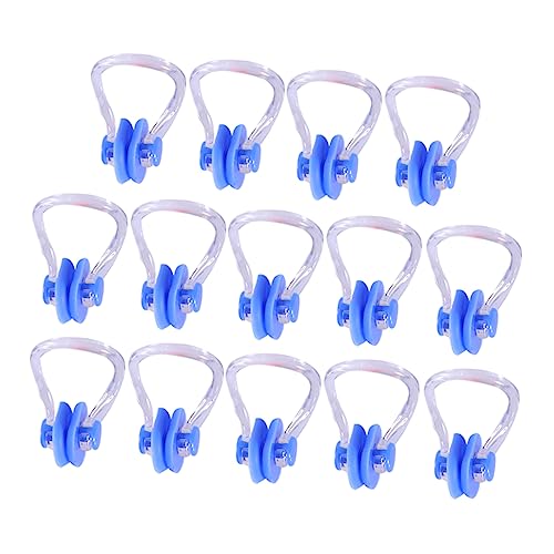 Abaodam 14 Pcs Swimming Nose Clips Soft Silicone Pads Nose Protectors for Pool Diving Comfortable Fit