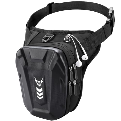 Rolgno Pernera Moto Duradero, Gran Capacidad Extensible, Ajustable y Cómoda