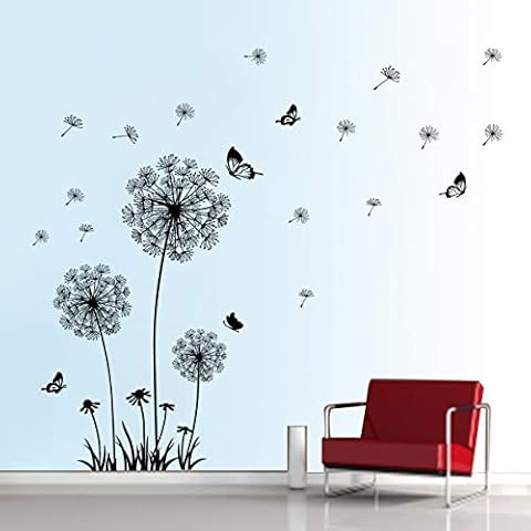Decalmile Dandelion Wall Decals and Stickers Cover
