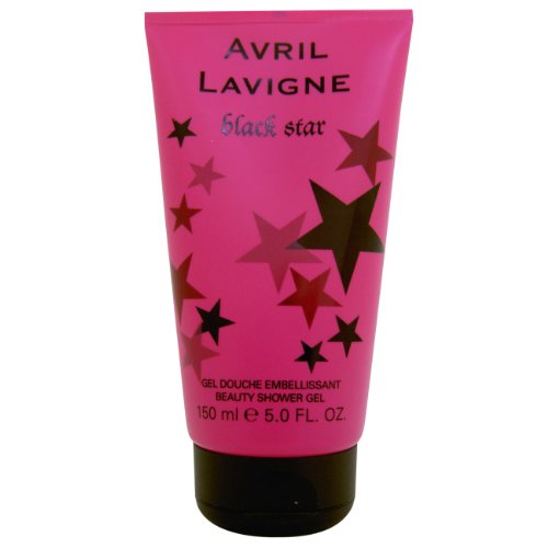 Gel Avril Lavigne Black Star Doccia 150ml Donne, 1er Pack (1 x 150 ml)