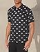 Lacoste Men's Classic Fit Multi Croc Original L.12.12 Polo Shirt, Abysm, Medium