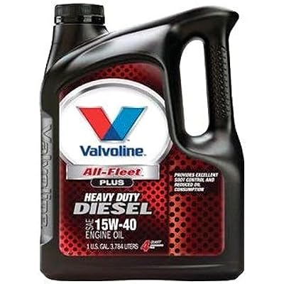 Valvoline Motor Oil, HD Diesel, 1 Gal, 15W-40W, Amber