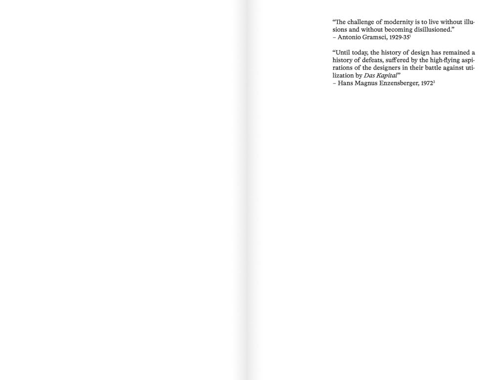 What Design Can’t Do: Essays on Design and Disillusion