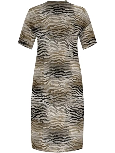 Image of SUZONANA Plus Size Dresses for Curvy Women African Print American Dress Summer Outfits Casual Loose with Pocket