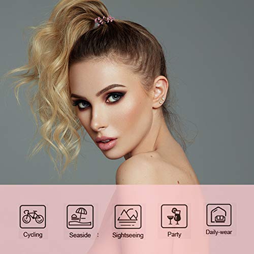 Spiral Hair Ties, 24Pack No Crease Hair Ties, Colorful Phone Cord Hair Ties, Hair Coils,Elastic Coil Hair Ties For Women Girls, Apply To Curly, Straight, Thick, Thin, Short, Long #TOP5
