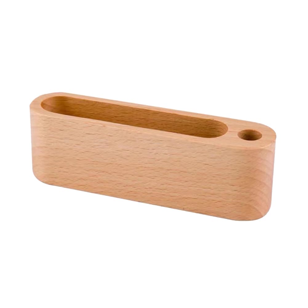 Porte-stylo En Bois TMISHION - Boîte De Rangement Pour Carte De Visite