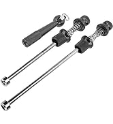 Alomejor Quick Release Lever Wheel Locking Skewers Road Bike Skewers Wheels Locking Security Quic...