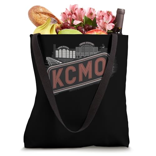 Kansas City Union Station Artwork KCMO Tote Bag miniatura 4