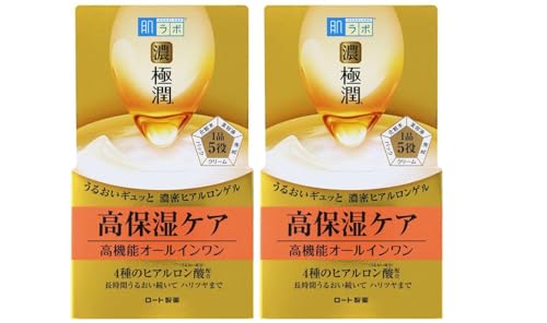 Aburiya [Set de 2] Hadalabo Gokujyun Hyaluronic Perfect Gel N 100g, Made in Japan
