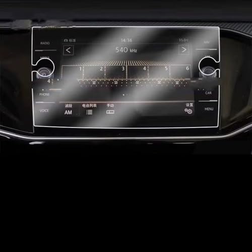 Film protecteur GPS voiture pour VW T-roc 2018-2020 écran navigation LCD 8 pouces avec trou