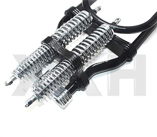 Smt Moto Inc SMT-TGHD-SF001-BK Smt- 4 Inch Under 18 Inch Black Springer Front End Compatible thumb #2