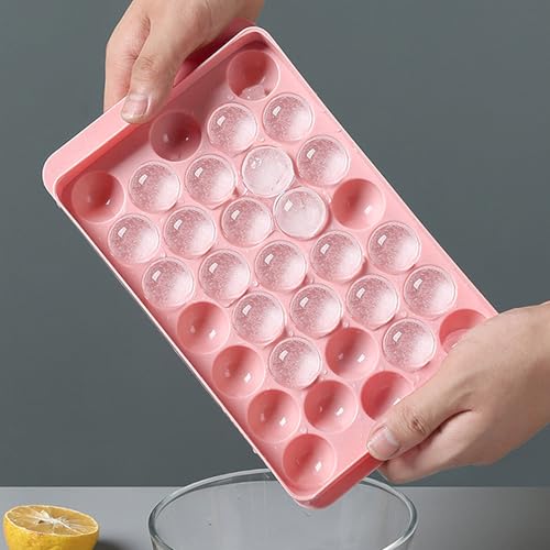 Molde para cubitos de hielo esféricos reutilizable miniatura 1