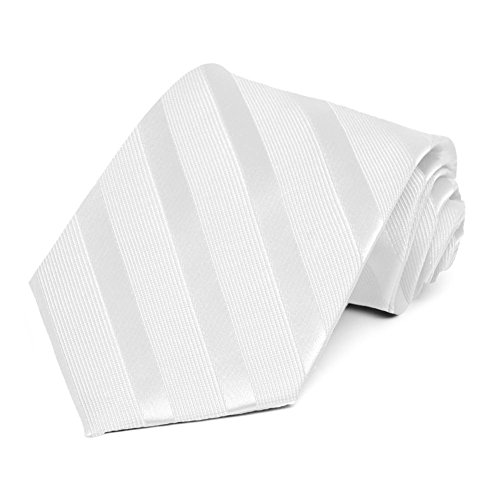 Image of tiemart Men's Striped Tie Standard Length