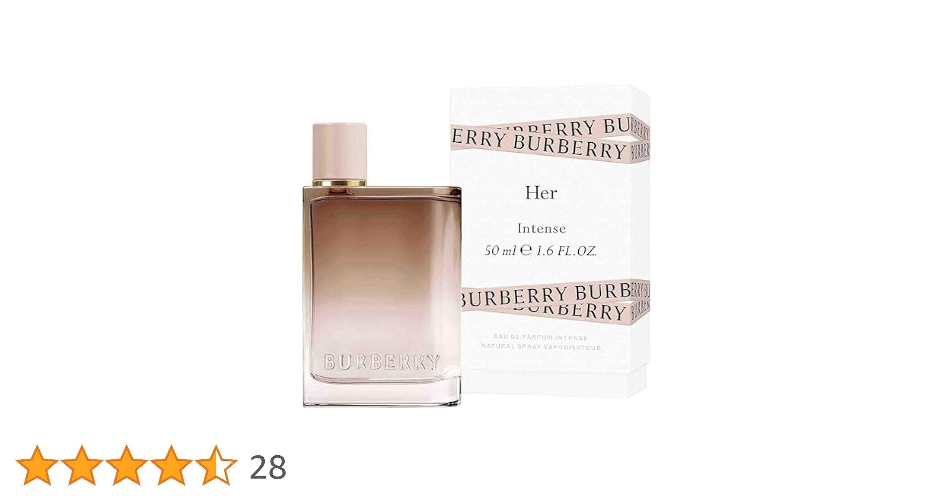 BURBERRY Her Intense Women's Eau de Perfume, 50 ml : Buy