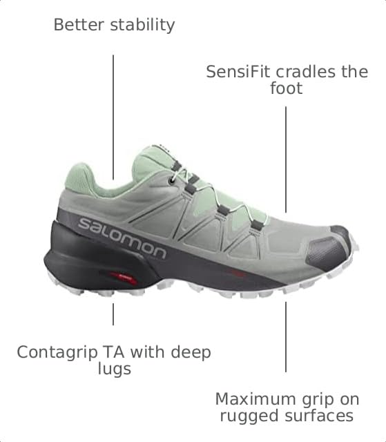 Image of Salomon Women's Speedcross 5 Trail Running Shoes for Women