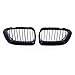 Griglie anteriori a rene nere opache ， Per BMW E46 325Ci 330Ci 2 porte Coupé 1999~2002