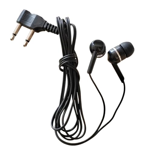Drumstoneᴬˢᴰ 𝗦𝗽𝗲𝗰𝗶𝗮𝗹 5 𝗬𝗲𝗮𝗿 𝗪𝗮𝗿𝗿𝗮𝗻𝘁𝘆 Two-Pin Wired Airline Earphones – Disposable 3.5mm Double Earbuds for Travel & Hospital Use-image-36