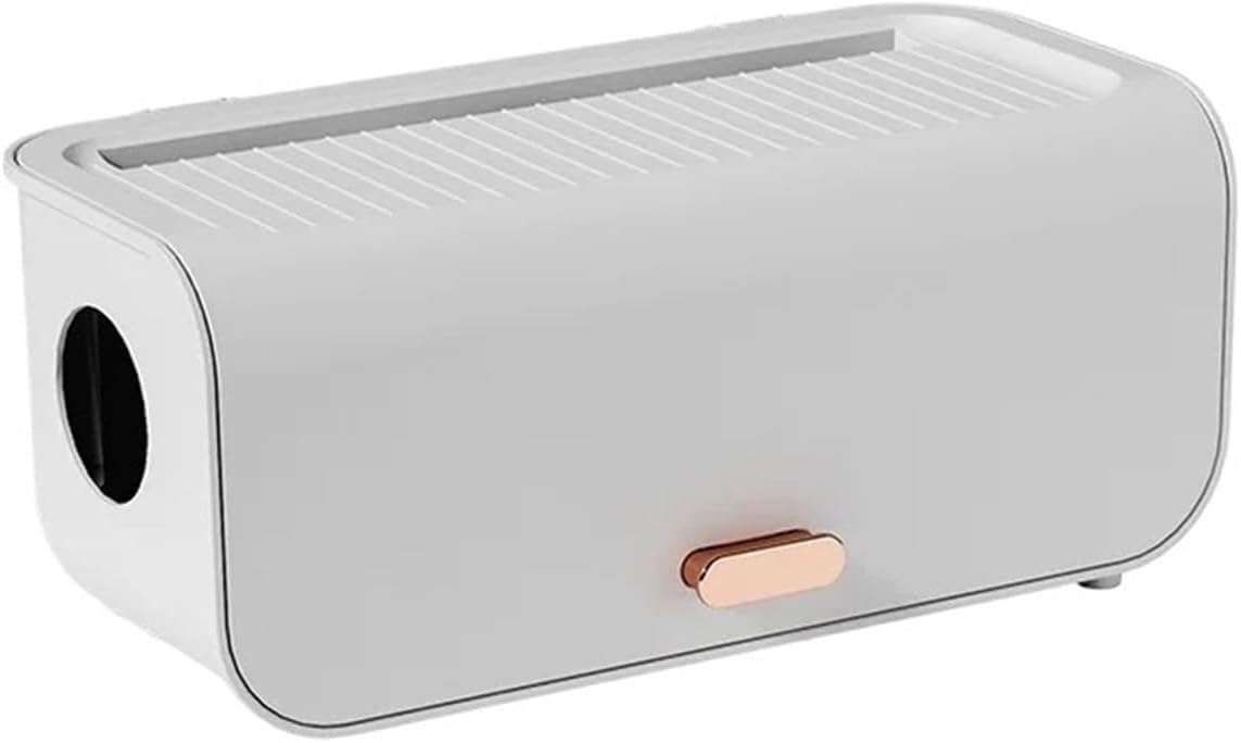 Cable Box Tidy, organizer kabli, pudełko do przechowywania kabli, biurkowy schowek na kable, futerał do przechowywania kabli, pyłoszczelny, wodoodporny organizer gniazd ładowarki, futerał na przewody,