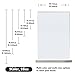 AJAZZ Portable Blackout Shades 100% Blackout Curtains for Bedroom Small Window Curtains No Light Kitchen Windows Insulated for Nursery for Baby Travel Curtain,White,56