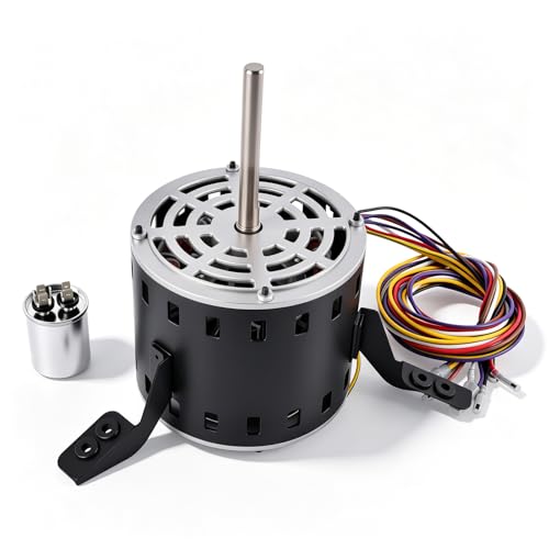 60L21 Blower Motor Replacement for Lennox 60L2101, 10M11, 81M39, 43M58 Armstrong Ducane Allied Concord Models Furnace Fan Motor 1/3 HP, 115V, 1075 RPM, 4-Speed