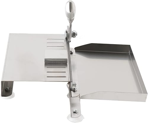 Miniatura 7 de Cortador de carne manual Biltong Slicer Rib pollo máquina de corte de la medicina china carne seca rebanadora inoxidable astilla