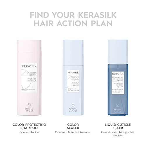 Kerasilk Color Protecting Conditioner | Prevents Premature Color Fading | Detangles |Hydrates & Enhances Shine | For Color Treated & Lightened Hair | Ideal For All Hair Types & Textures | 200Ml #TOP7