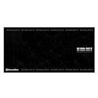 GravaStar Large Gaming Mouse Pad with Non-Slip Rubber Base,Stitched Edge,Desk mat for Laptop,Computer & PC, Wristing Pad for Gamer,Office & Home-Black