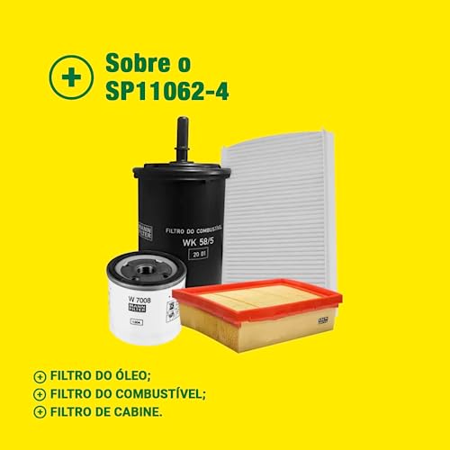 Kit de Filtros SP11062-4 para Ford KA, Mann-Filter