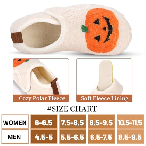 Image of Ibeauti Women Mens House Slippers Lightweight Comfy Barefoot Slipper Socks Rubber Sole House Shoes for Indoor /Outdoor Bedroom Travel