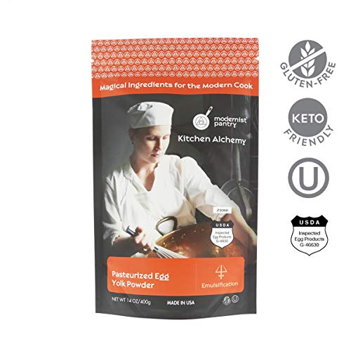 Aaa Grade Egg Yolk Powder ❤ Gluten-Free ✡ Ou Kosher Certified (Pasteurized, Made In Usa, Produced From The Freshest Of Eggs) - 400G/14Oz #TOP1