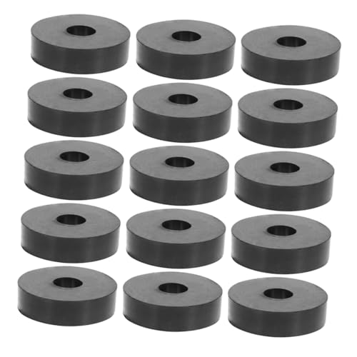 STOBAZA 25pcs Cushion Anti- Pads Vibration Replacement Grommet Heavy Duty Spacer Black Rubber