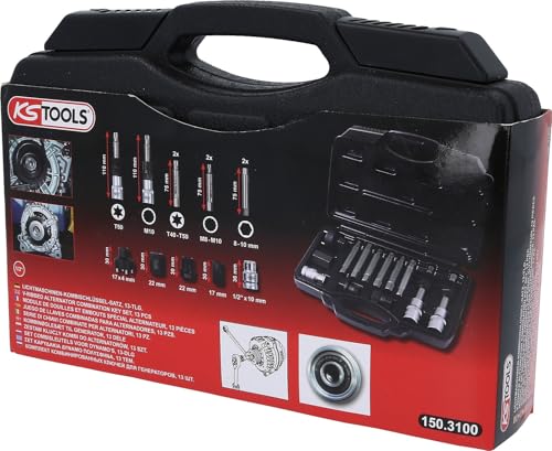 KS Tools 150.3100 Lichtmaschinen-Kombischlüssel-Satz, 13-tlg. – Ansicht 3