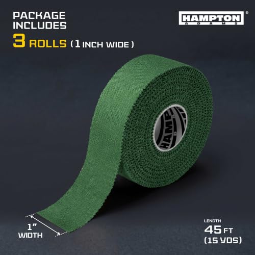 Image of Hampton Adams Athletic Sports Tape, Very Strong, Easy Tear, No Residue