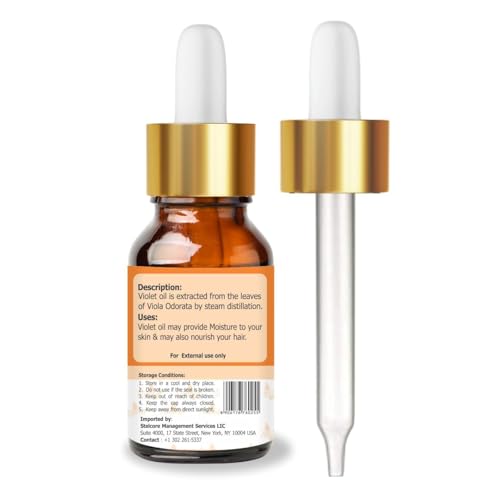 Image of Crysalis Violet Oil 30 ml (1.01 fl oz) - Delicate Powdery Floral Oil for Skincare, Haircare, DIY Formulations, Soaps & Cream Blends