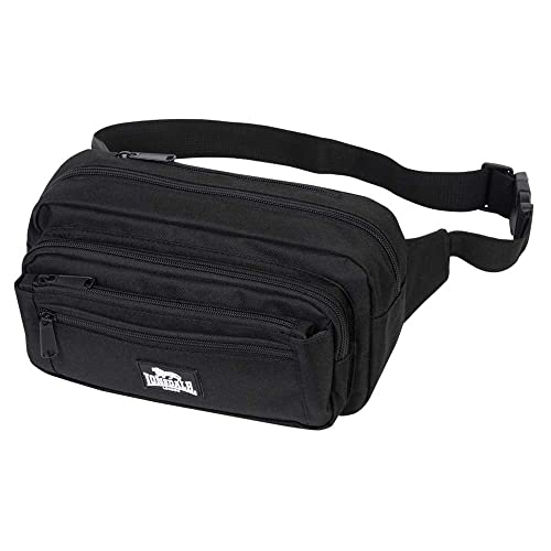 Lonsdale Isfield Waist Pack One Size, Noir , one_size