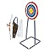 aqxreight Kids Bow Set Simulation Suction Arrowheads Children Archery Training Toy with Detachable Standing Target Power The Their of Posture Set and Attention to Bow