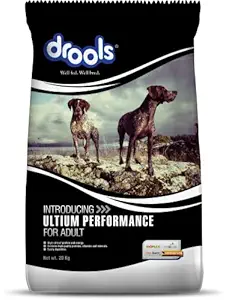 Drools Ultium Performance Adult Dry Dog Food, Chicken Flavour, 20kg