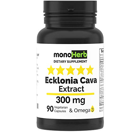 Ecklonia Cava Extract 300 mg per Capsule - 90 Vegetarian Capsules