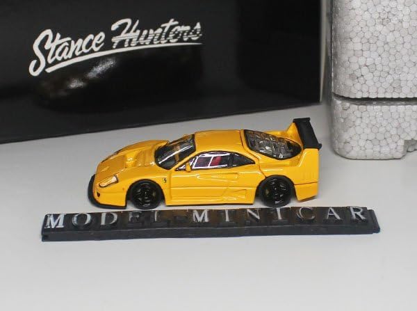 Amazon | Yellow！金属製！SH 1/64 フェラーリ Ferrari F40 LM Stance
