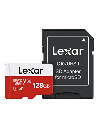 Lexar 128Gb Micro Sd Card, Microsdxc Uhs-I Flash Memory Card With Adapter - Up To 100Mb/S, A1, U3, Class10, V30, High Speed Tf Card #TOP7