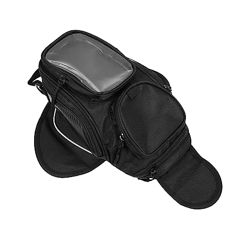 MUCKLILY Motorcycle Tank Oxford Fabric Weatherproof Motorcycle Pouch Large Storage Capacity