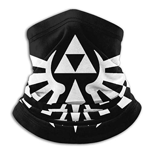 Ginger-Ale The Legend of Zelda Fleece Neck Warmer - Polaina De Cuello De Invierno A Prueba De Viento Mascarilla para Clima Frío para Hombres Mujeres